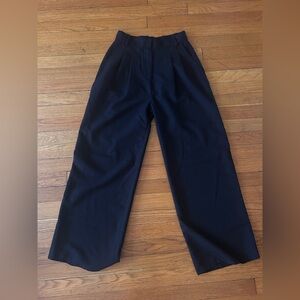 Black Wide Leg Dress Pants